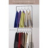 ニット ドルマンスリーブ レディース 体型カバー ティーシャツ 綿100 チュ | HUG.U | 詳細画像3 