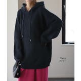 ニット フード ニットパーカー フーディー レディース セーター パーカー ト | HUG.U | 詳細画像14 