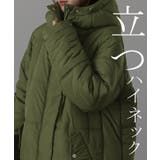 アウター 中綿 コート 暖か ダウン フェイクダウン ベンチコート スタンドカ | HUG.U | 詳細画像14 