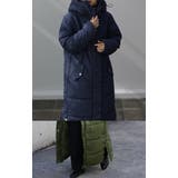 アウター 中綿 コート 暖か ダウン フェイクダウン ベンチコート スタンドカ | HUG.U | 詳細画像26 