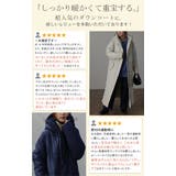 アウター 中綿 コート 暖か ダウン フェイクダウン ベンチコート スタンドカ | HUG.U | 詳細画像3 