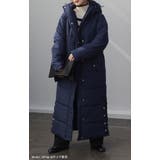 アウター 中綿 コート 暖か ダウン フェイクダウン ベンチコート スタンドカ | HUG.U | 詳細画像7 