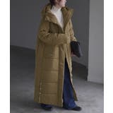 サファリベージュ | アウター 中綿 コート 暖か ダウン フェイクダウン ベンチコート スタンドカ | HUG.U