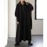 ブラック | ワンピース スウェット ワンピ ワンピース ロングワンピース レディース ロン | HUG.U