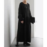 ブラック | ワンピース シャツ ロングワンピース ロング レディース ナチュラル シャツワ | HUG.U