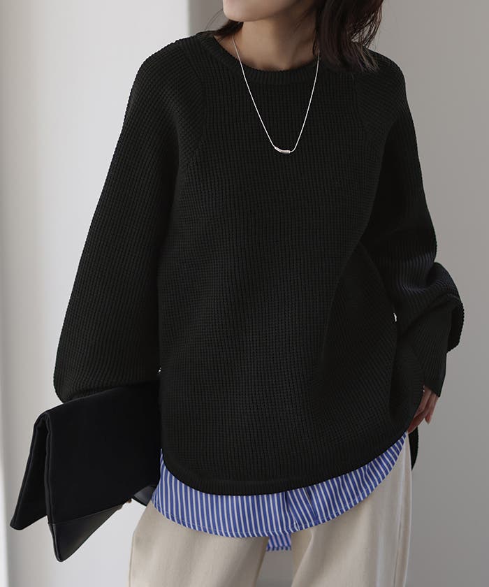 ニット ワッフル セットアップ | HUG.U | 詳細画像19 