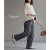 パンツ タックパンツ レディース | HUG.U | 詳細画像14 