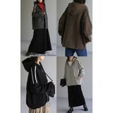 パーカー ワッフル 体型カバー | HUG.U | 詳細画像21 