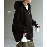 パーカー 体型カバー 刺繍 | HUG.U | 詳細画像13