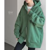 パーカー 体型カバー 刺繍 | HUG.U | 詳細画像15