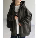 パーカー 体型カバー 刺繍 | HUG.U | 詳細画像5