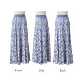 スカート リーフ柄 柄 | HUG.U | 詳細画像22 