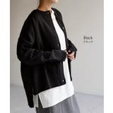 ニット カーディガン 体型カバー | HUG.U | 詳細画像14 