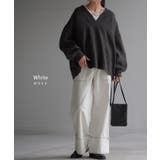 デニム ロールアップ 美脚パンツ | HUG.U | 詳細画像11