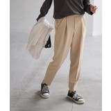 オークルベージュ | パンツ レディース テーパードパンツ | HUG.U