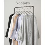 シャツ フレア袖 体型カバー | HUG.U | 詳細画像24 