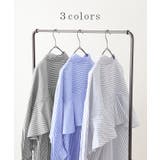 シャツ ストライプ バックフリル | HUG.U | 詳細画像24 