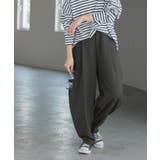 パンツ レディース タック | HUG.U | 詳細画像18 