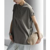 ストーングレー | Tシャツ レディーストップス フレンチスリーブ | HUG.U