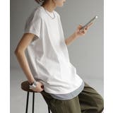 ホワイト | Tシャツ レディーストップス フレンチスリーブ | HUG.U
