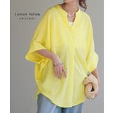 ブラウス 楊柳 キーネック | HUG.U | 詳細画像11