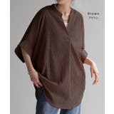 ブラウス 楊柳 キーネック | HUG.U | 詳細画像20