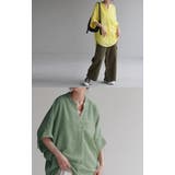 ブラウス 楊柳 キーネック | HUG.U | 詳細画像21