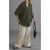 ブラウス 楊柳 キーネック | HUG.U | 詳細画像24