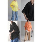 ブラウス 楊柳 キーネック | HUG.U | 詳細画像25