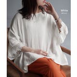 Tシャツ レース 袖 | HUG.U | 詳細画像13 