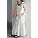 スカート ストライプ ナチュラル | HUG.U | 詳細画像23 