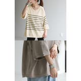 サマーニット Vネック ひんやり | HUG.U | 詳細画像23