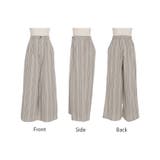 パンツ ワイドパンツ リネン | HUG.U | 詳細画像23 