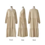 ワンピース ティアード ロング | HUG.U | 詳細画像23 