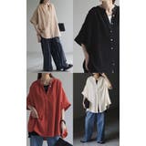 シャツ ダブルガーゼ 体型カバー | HUG.U | 詳細画像21 