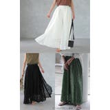 ワイドパンツ レディース ボトムス レース 大きいサイズ ワイドパンツルック | HUG.U | 詳細画像19 