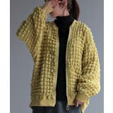 イエロー | トップス カーデ ポップコーン | HUG.U