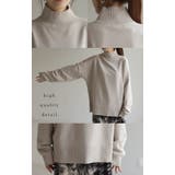 ニット タートルネック レディース | HUG.U | 詳細画像25 