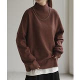 ココア | ニット タートルネック レディース | HUG.U