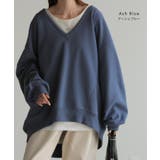 トップス 深V スウェット | HUG.U | 詳細画像17 