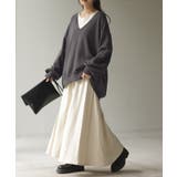 トップス 深V スウェット | HUG.U | 詳細画像27 