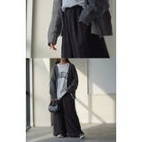 パンツ ワイド シフォン | HUG.U | 詳細画像21 