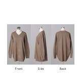 ニット 選べるネック ロング | HUG.U | 詳細画像25 