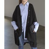 ブラック | カーディガン ポンチョ ロング | HUG.U