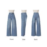 パンツ デニム フレアパンツ | HUG.U | 詳細画像22 