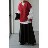 ベスト ニット 体型カバー | HUG.U | 詳細画像10 