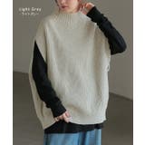 ベスト ニット 体型カバー | HUG.U | 詳細画像13 