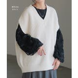 ベスト ニット 体型カバー | HUG.U | 詳細画像15 