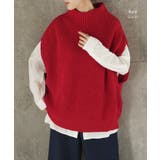 ベスト ニット 体型カバー | HUG.U | 詳細画像16 