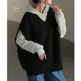 ベスト ニット 体型カバー | HUG.U | 詳細画像18 